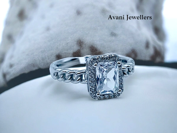 Silver Ladies Fancy Ring - 3.19, 14