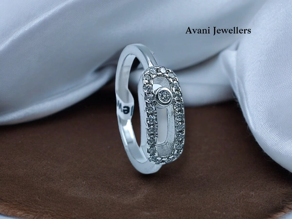 Silver Ladies Fancy Ring - 2.19, 9