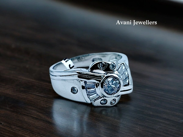 Silver Ladies Fancy Ring - 3.86, 15