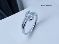 Silver Ladies Fancy Ring - 2.12, 14