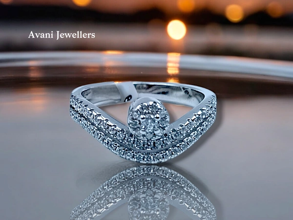 Silver Ladies Fancy Ring - 2.67, 10