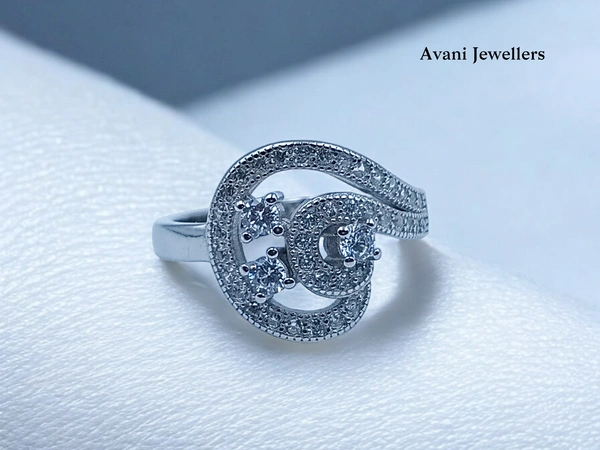 Silver Ladies Fancy Ring - 3.11, 11
