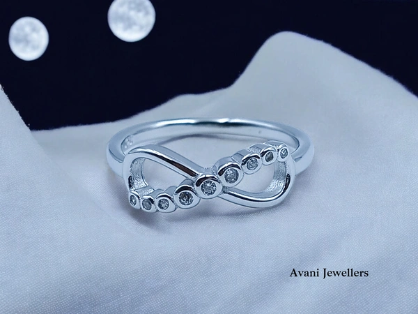 Silver Ladies Fancy Ring - 1.78, 8