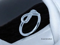 Silver Ladies Fancy Ring - 1.78, 8