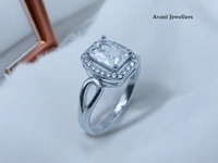 Silver Ladies Fancy Ring - 2.78, 11