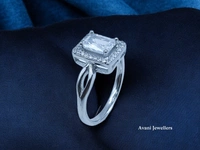 Silver Ladies Fancy Ring - 2.88, 9