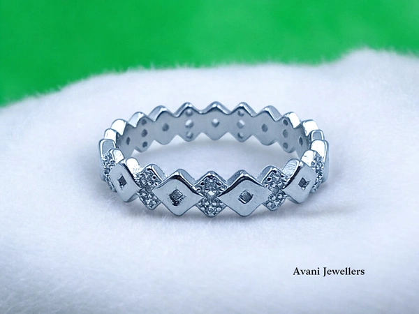 Silver Ladies Fancy Ring - 2.6, 17