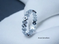 Silver Ladies Fancy Ring - 2.6, 17
