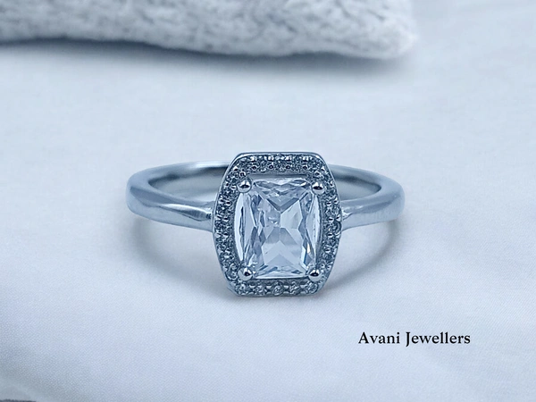 Silver Ladies Fancy Ring - 3.18, 17