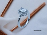 Silver Ladies Fancy Ring - 2.9