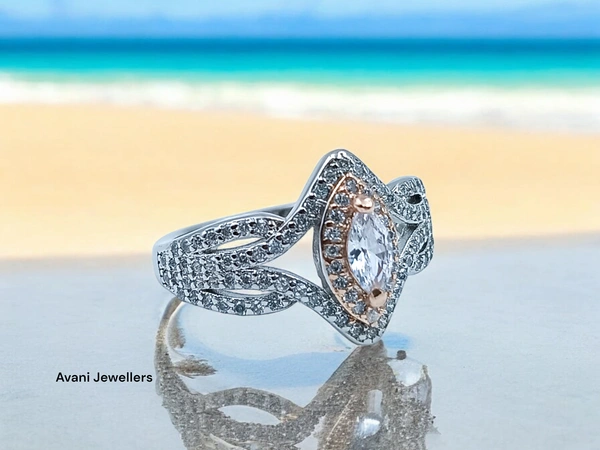 Silver Ladies Fancy Ring - 2.53, 10