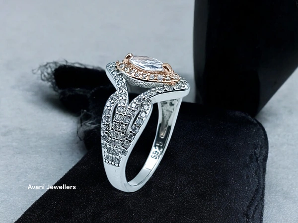 Silver Ladies Fancy Ring - 2.53, 10