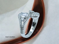 Silver Ladies Fancy Ring - 4.02, 10