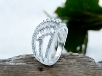Silver Ladies Fancy Ring - 3.36, 14