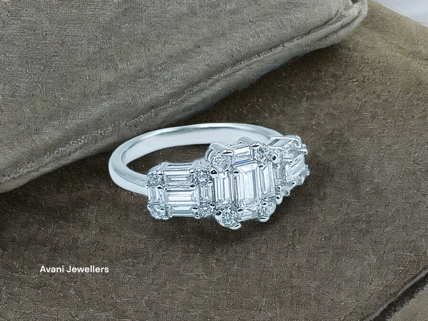 Silver Ladies Fancy Ring - 3.33, 14