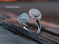 Silver Ladies Fancy Ring - 3.87, Adjustable