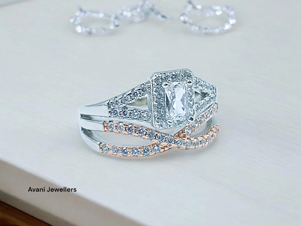 Silver Ladies Fancy Ring - 3.56, 11