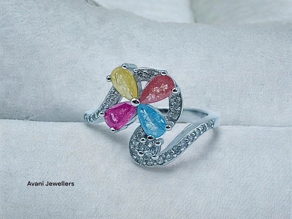 Silver Ladies Fancy Ring - 2.51, 9