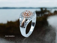 Silver Ladies Fancy Ring - 3.79, 12
