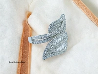 Silver Ladies Fancy Ring - 4.3, 12