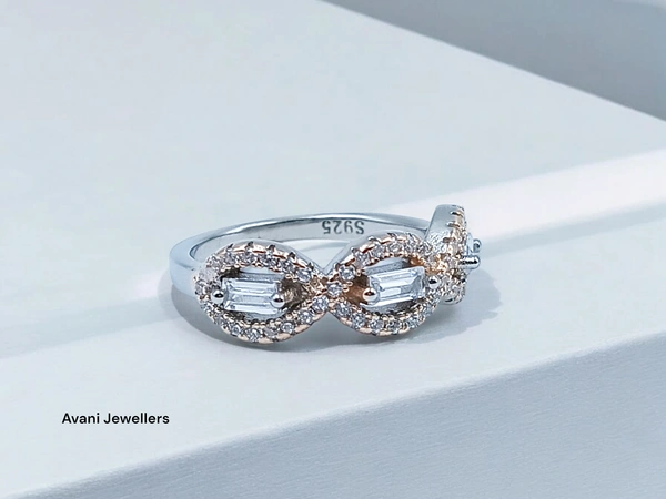 Silver Ladies Fancy Ring - 2.75, 11