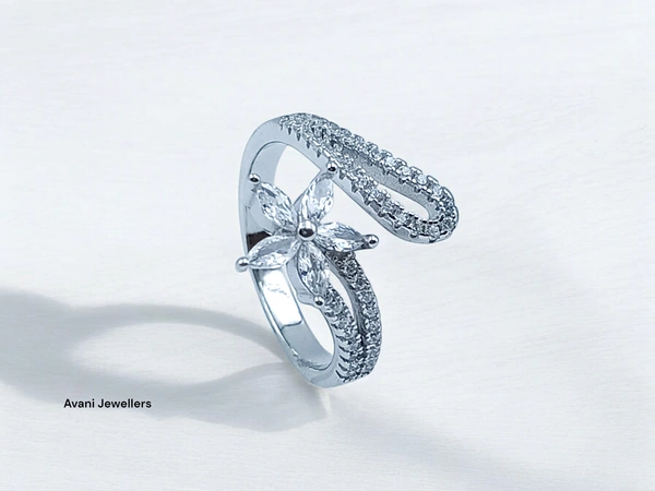 Silver Ladies Fancy Ring - 2.93, 12