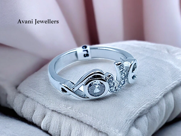 Silver Ladies Fancy Ring - 2.36, 10