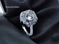Silver Ladies Fancy Ring - 3.21, 16
