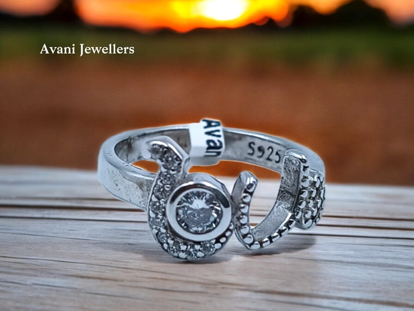 Silver Ladies Fancy Ring - 2.82, 10