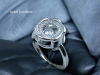 Silver Ladies Fancy Ring - 3.22, 12