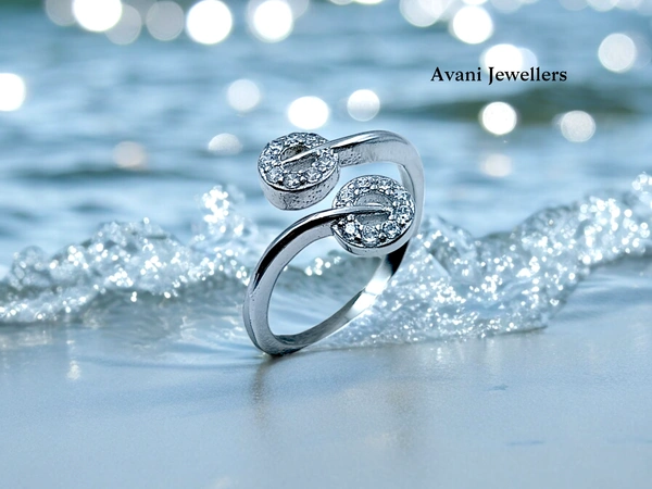 Silver Ladies Fancy Ring - 2.35, 15