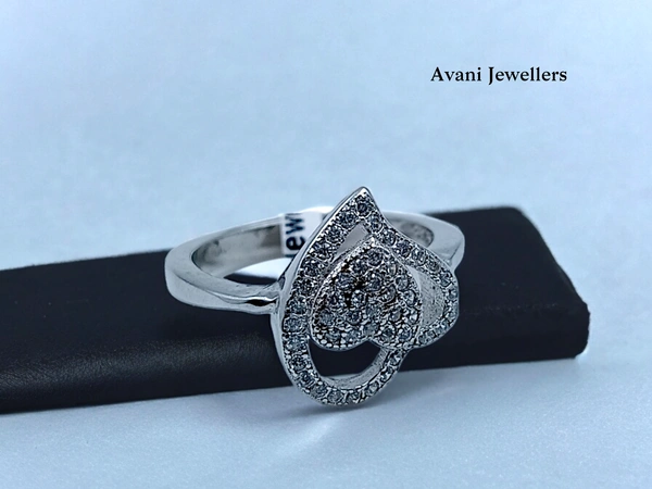 Silver Ladies Fancy Ring - 3.11, 12