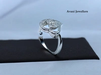 Silver Ladies Fancy Ring - 3.11, 12