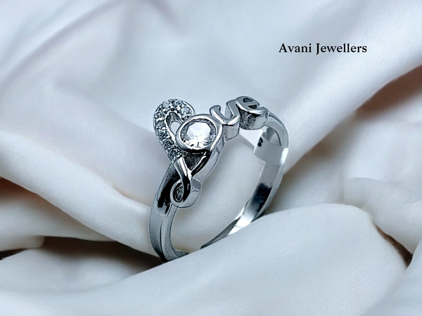 Silver Ladies Fancy Ring - 2.61, 14