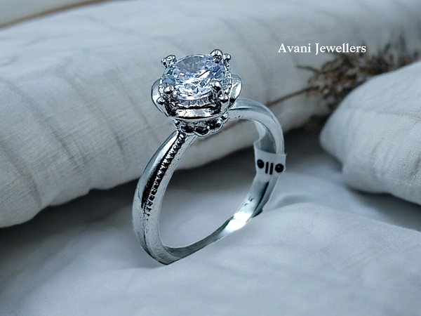 Silver Ladies Fancy Ring - 2.89, 11