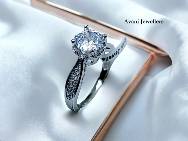 Silver Ladies Fancy Ring - 3.89, 17