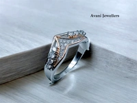 Silver Ladies Fancy Ring - 3.29, 17