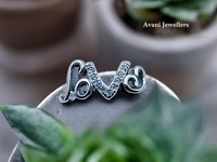 Silver Ladies Fancy Ring - 2.37, 14