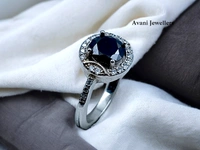 Silver Ladies Fancy Ring - 3.54, 13