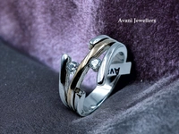 Silver Ladies Fancy Ring - 4.9, 14