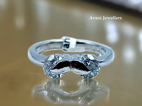 Silver Ladies Fancy Ring - 2.63, 10