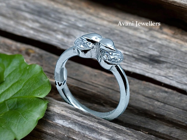 Silver Ladies Fancy Ring - 2.63, 10