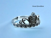 Silver Ladies Fancy Ring - 2.43, 15