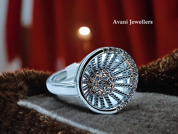 Silver Ladies Fancy Ring - 3.06, 12