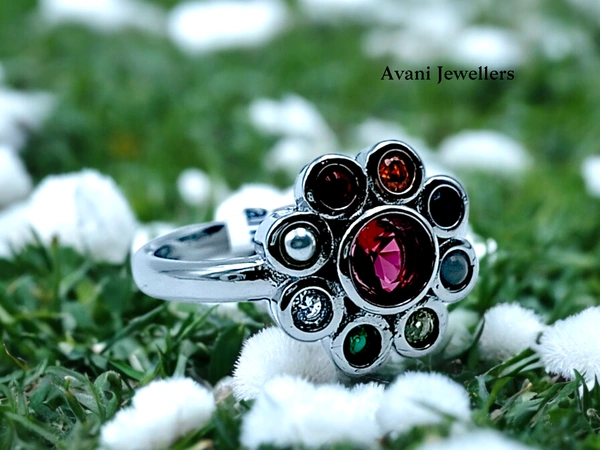 Silver Ladies Fancy Ring - 3.46, 12