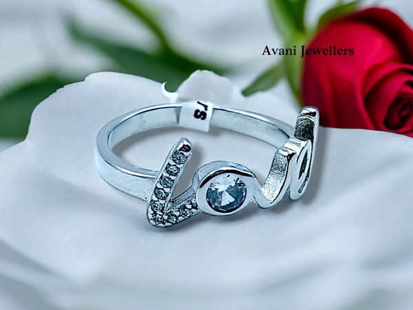 Silver Ladies Fancy Ring - 2.21, 12