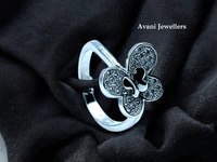 Silver Ladies Fancy Ring - 2.98, 11