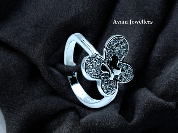 Silver Ladies Fancy Ring - 2.98, 11