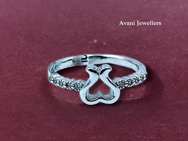 Silver Ladies Fancy Ring - 1.92, 14
