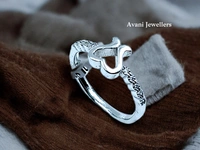 Silver Ladies Fancy Ring - 1.92, 14